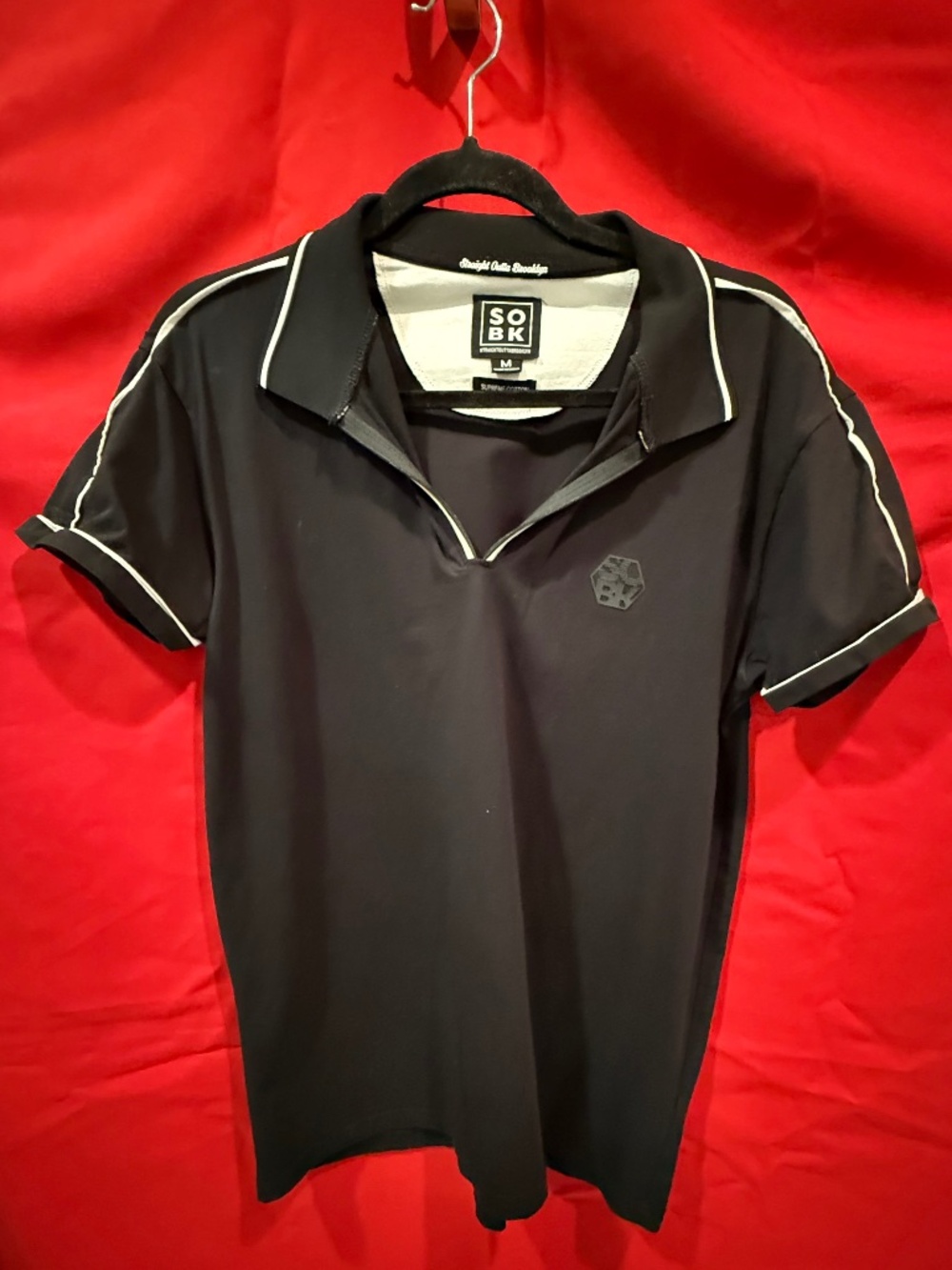 STRAIGHT OUTTA BROOKLYN POLO IN MEDIUM